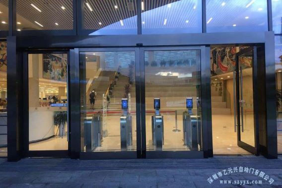深圳香港中文大學-大門玻璃自動門 深圳香港中文大學-大門玻璃自動門