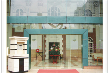 全玻璃自動平移門 全玻璃自動平移門