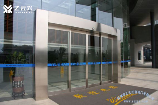 鋼化玻璃自動門-有框門體 鋼化玻璃自動門-有框門體